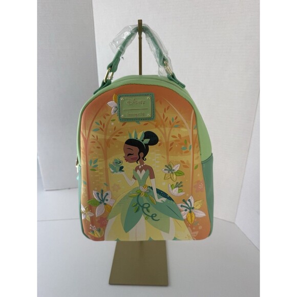 NEW Disney Loungefly Princess & The Frog Tiana Mini Backpack Embroidery main image 10